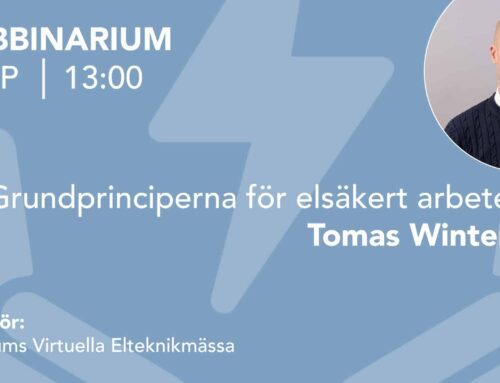 Webinar: Lär dig grunderna för elsäkert arbete